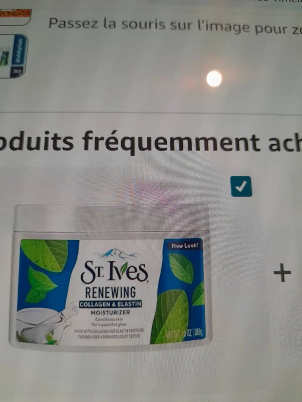 ST IVES - Renewing - Collagen & elastin moisturizer
