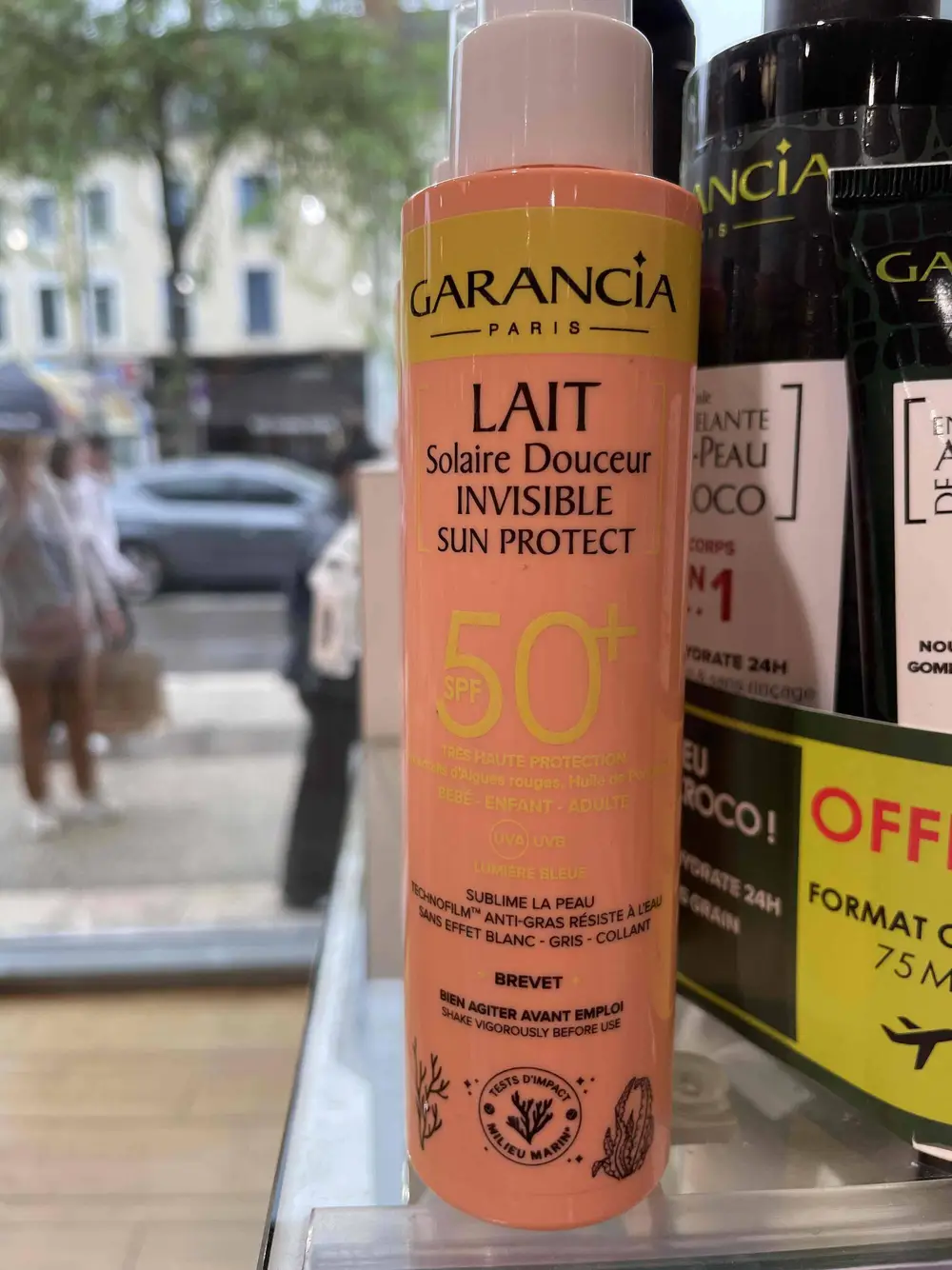 GARANCIA - Lait solaire douceur invisible SPF 50+