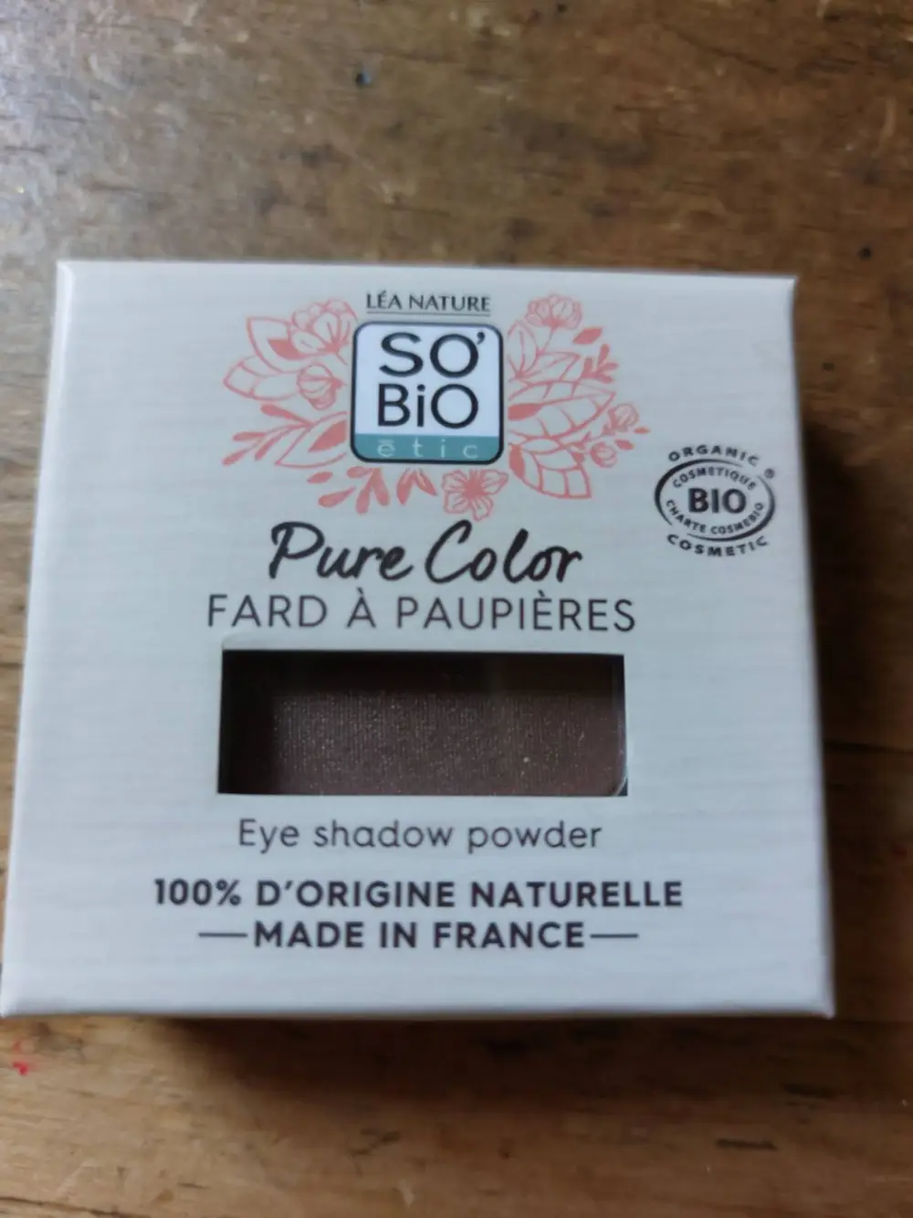 SO'BIO ÉTIC - Pure color - Fard à paupières