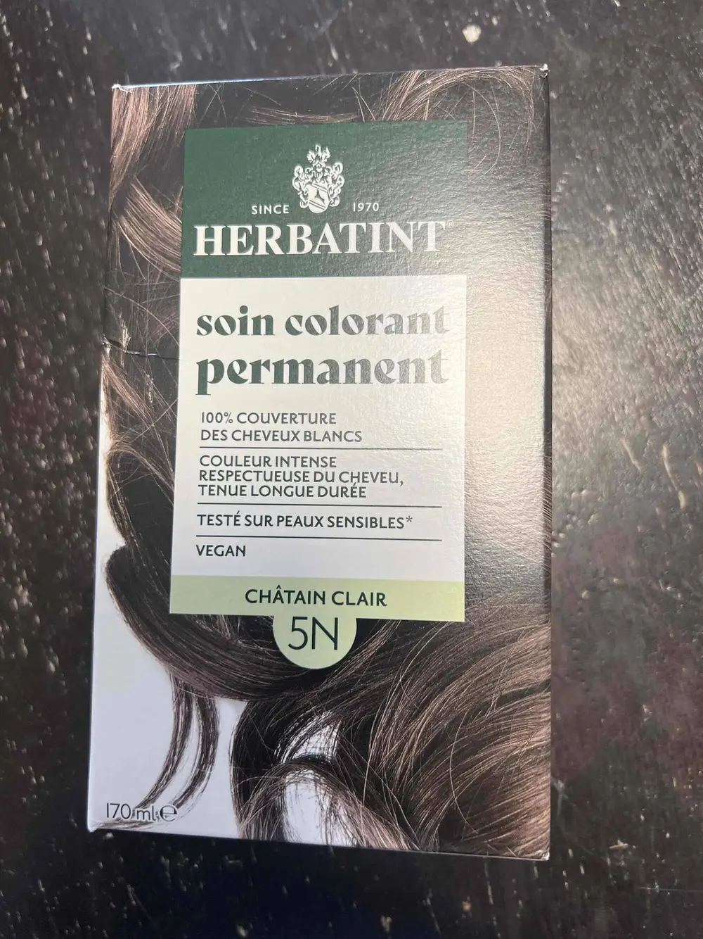 HERBATINT - Soin colorant permanent châtain clair 5N