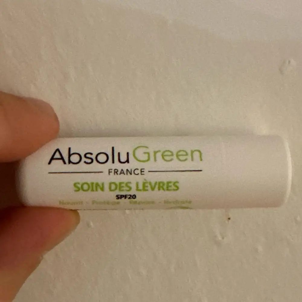 ABSOLUGREEN - Soin des lèvres SPF20