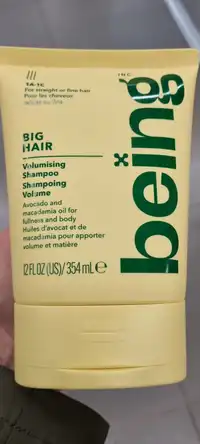 BEING INC - Big hair - Shampooing volume