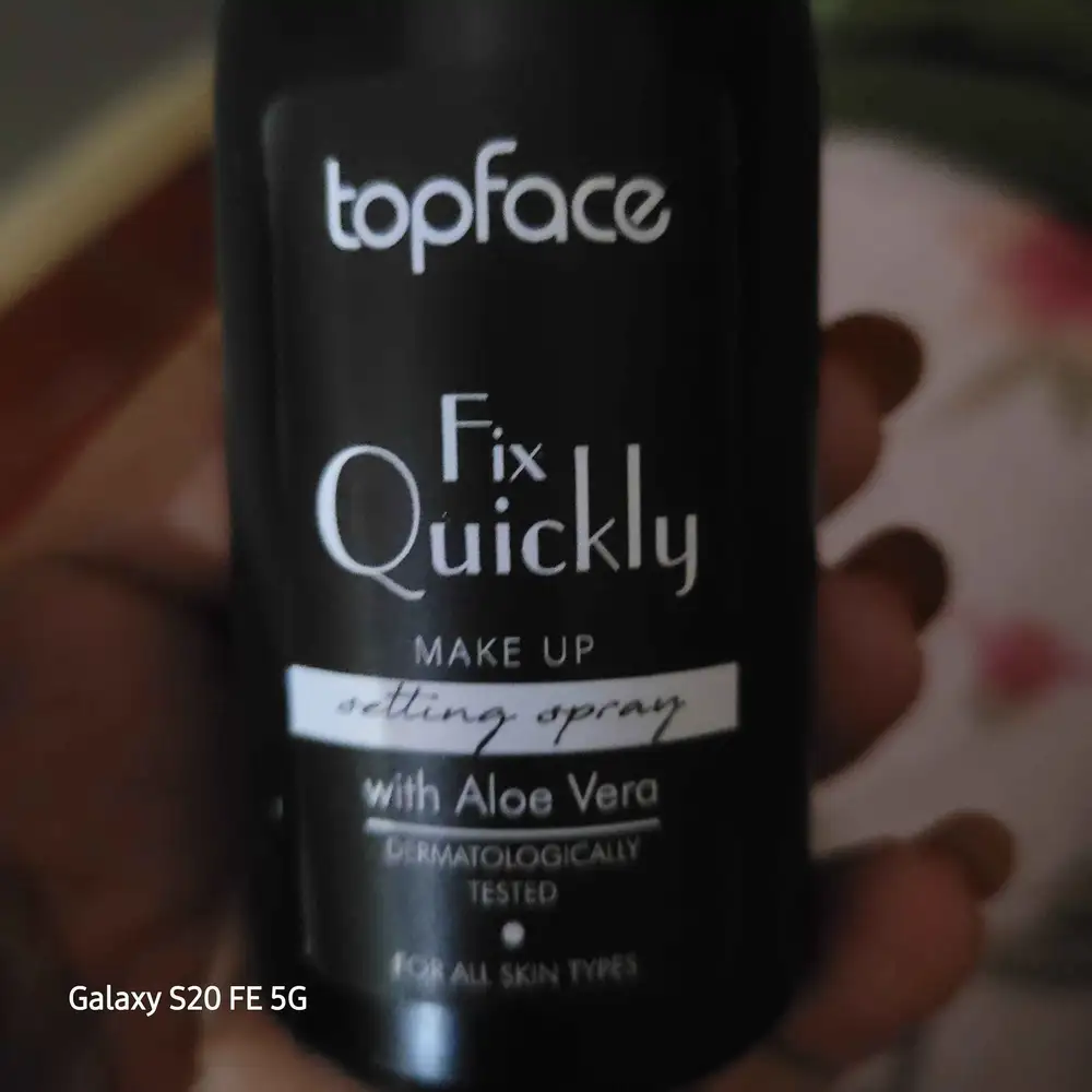 TOPFACE - Fix quickly - Setting spray with aloe vera