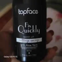 TOPFACE - Fix quickly - Setting spray with aloe vera