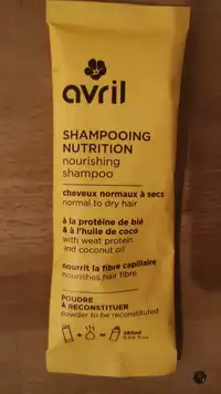 AVRIL - Shampooing nutrition cheveux normaux à secs