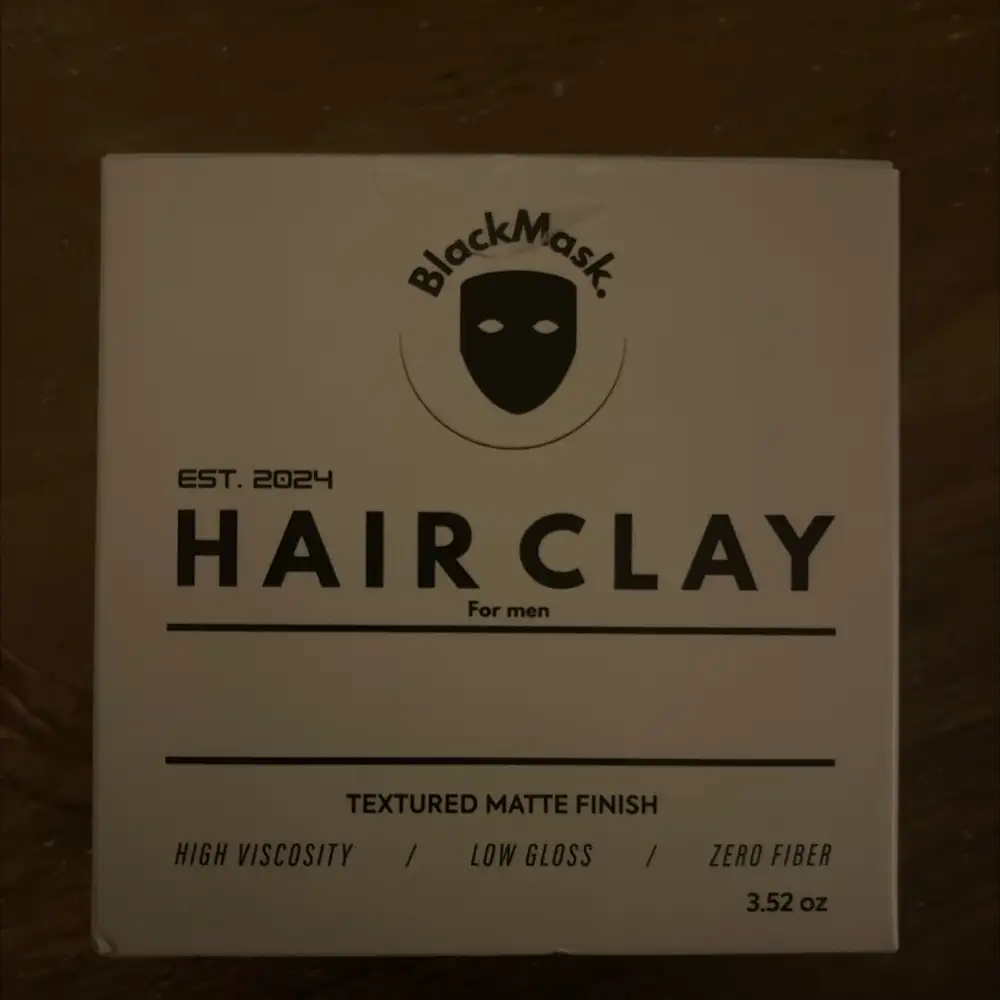 BLACK MASK - Hair clay for men textured matte finish