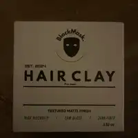 BLACK MASK - Hair clay for men textured matte finish
