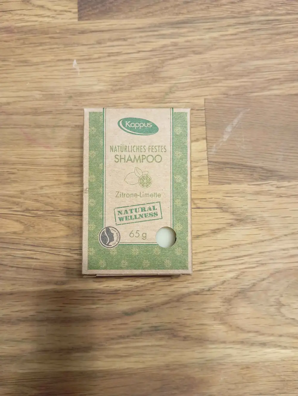 KAPPUS - Natürliches festes shampoo zitrone-limette