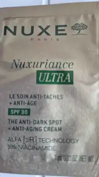 NUXE - Nuxuriance ultra - Le soin anti-taches + anti-âge SPF30