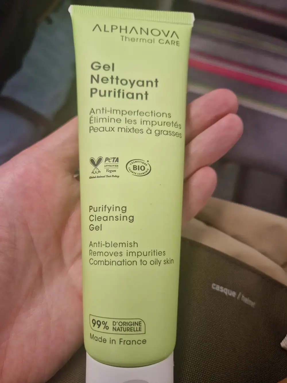 ALPHANOVA - Gel nettoyant purifiant 