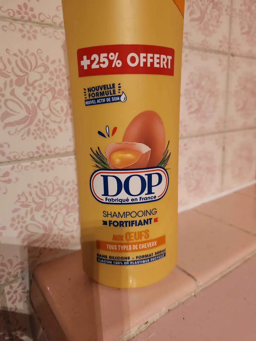 DOP - Shampooing fortifiant aux œufs tous types de cheveux
