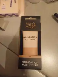 MAX & MORE - Foudation matt finish 126