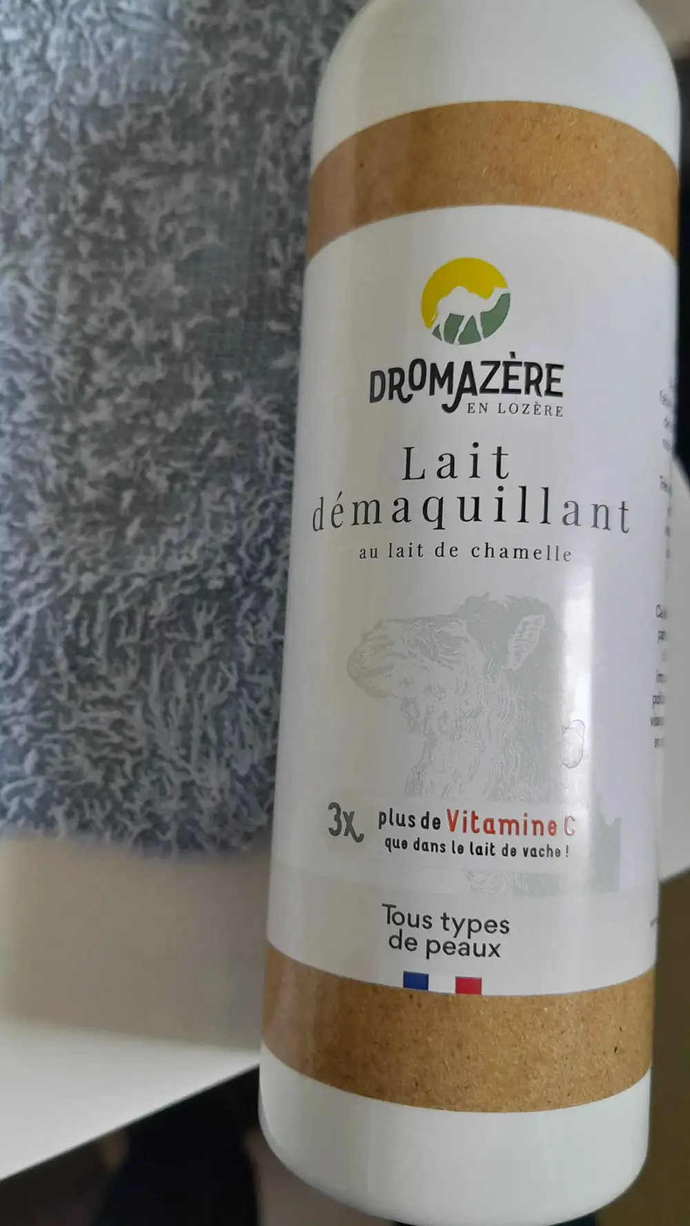DROMAZÈRE - Lait démaquillant au lait de chamelle