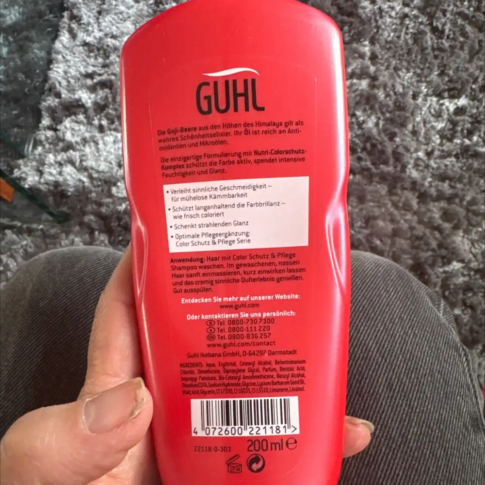 GUHL - Die goji-Beere - Après-shampooing