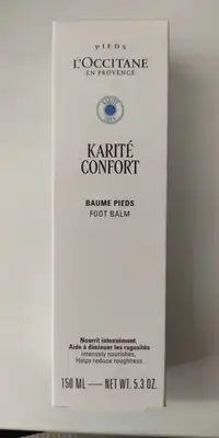 L'OCCITANTE EN PROVENCE - Karité confort - Baume pieds