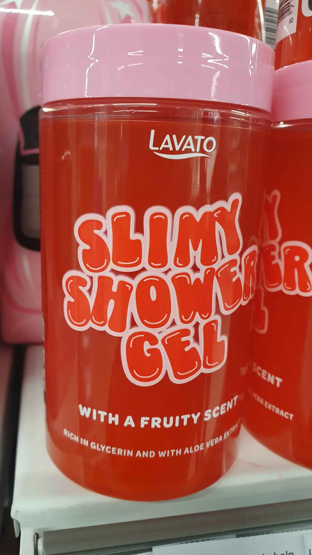 LAVATO - Slimy shower gel with a fruity scent