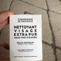 COMPAGNIE DE PROVENCE - Nettoyant visage extra pur