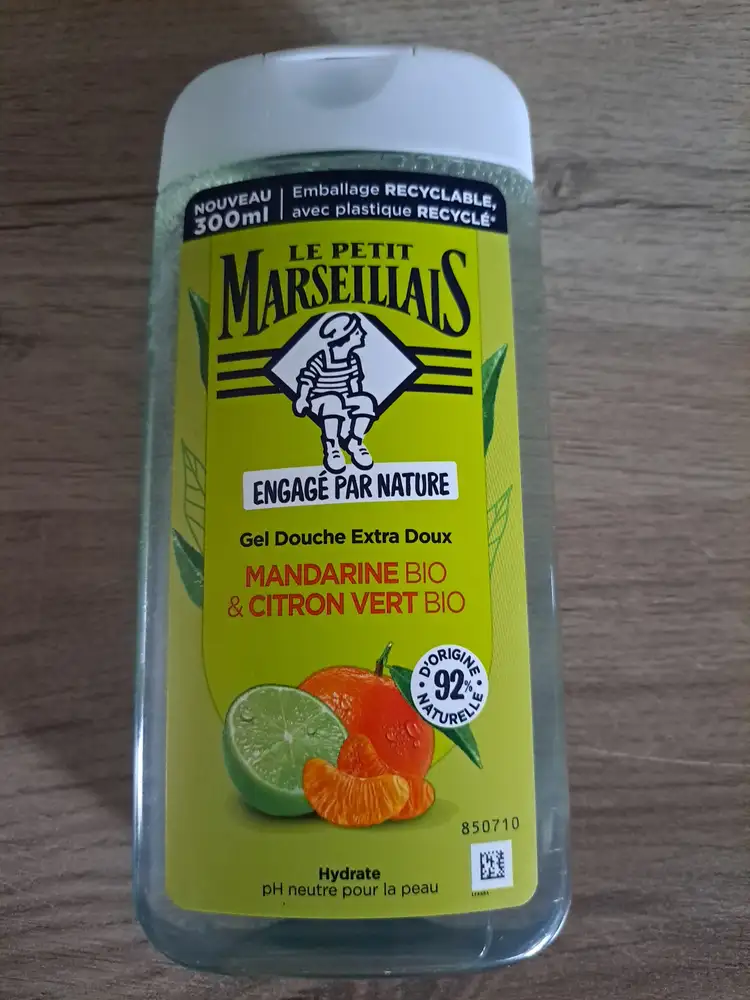 LE PETIT MARSEILLAIS - Gel douche extra doux mandarine bio & citron vert bio