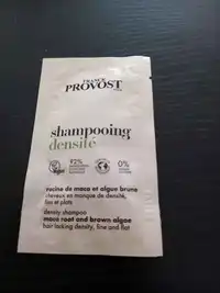 FRANCE PROVOST - Shampooing densité 