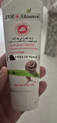 DR+ SKINNER - Snail 100% natural exfoliants
