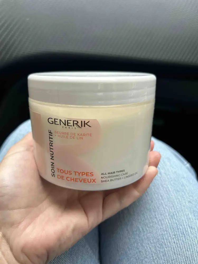 GENERIK - Soin nutritif beurre de karité et huile de lin