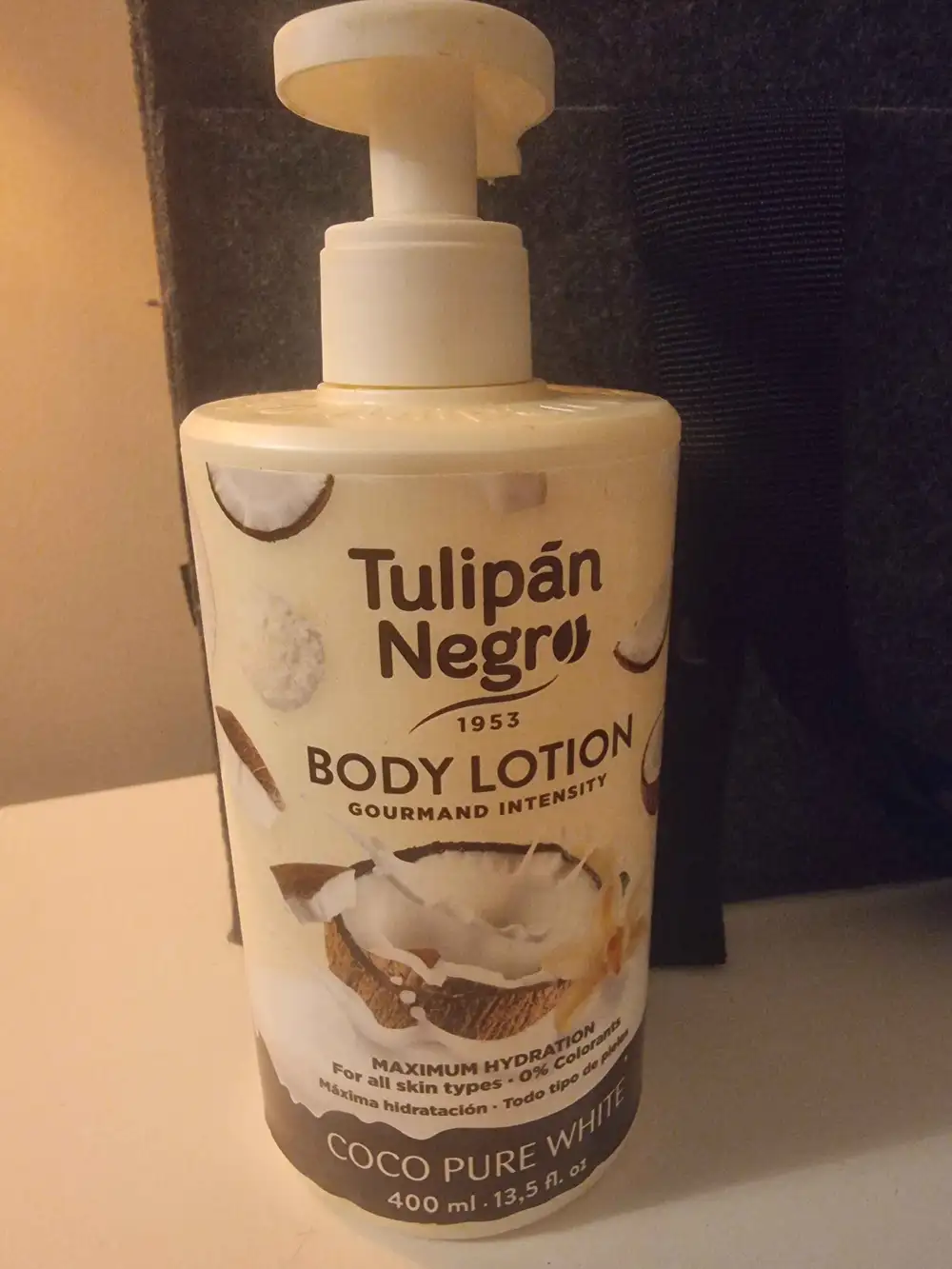 TULIPÁN NEGRO - Body lotion coco pure white