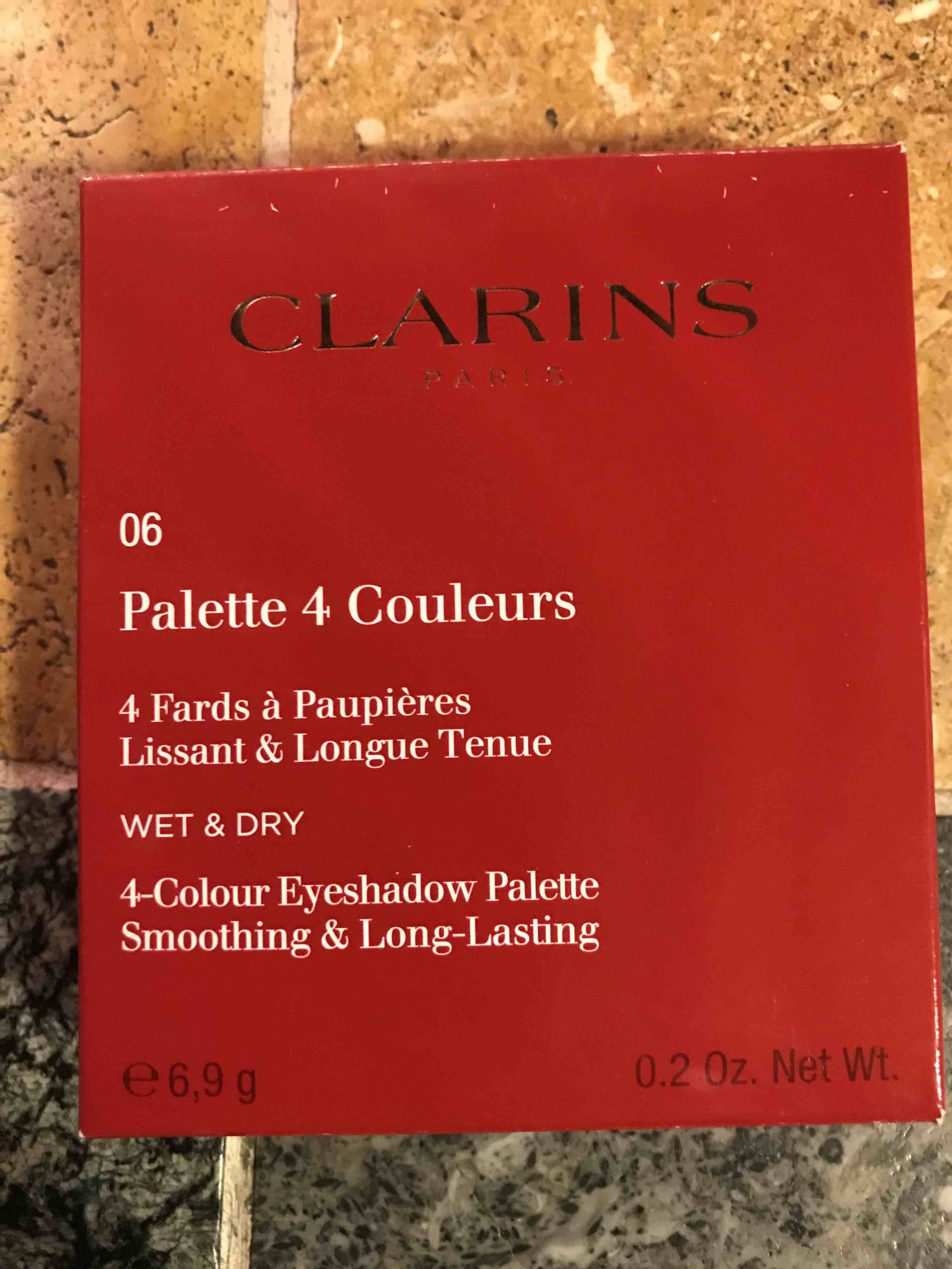 CLARINS - Palette 4 couleurs - 4 fards à paupières