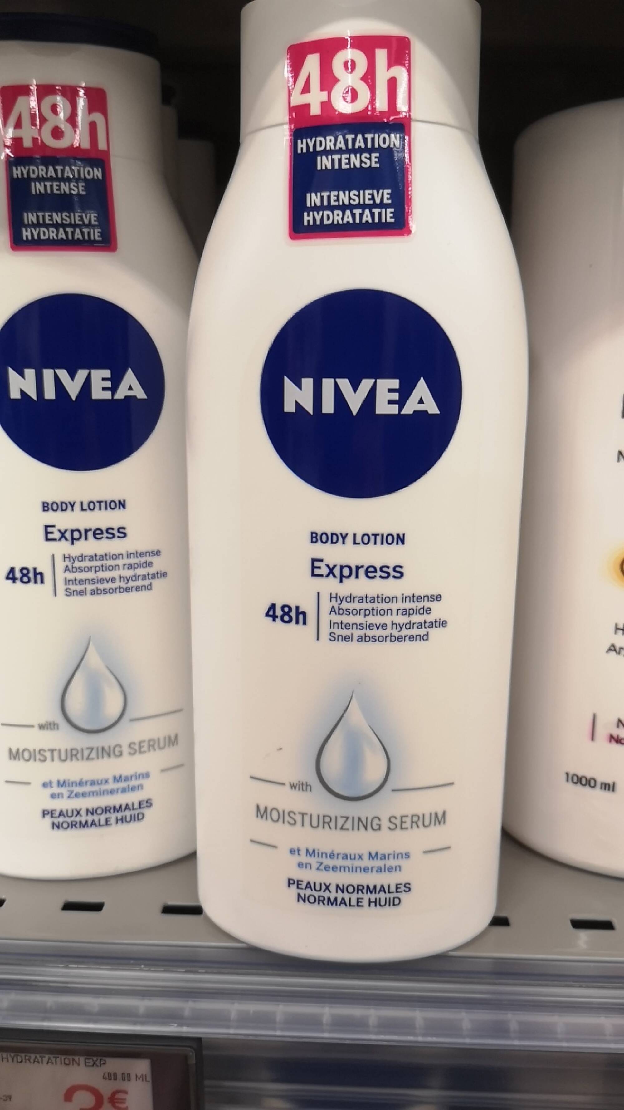 NIVEA - Express - Body lotion 48h