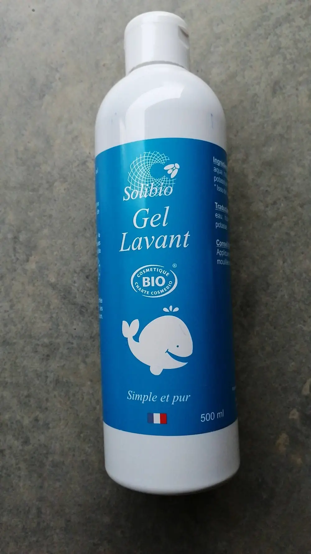 SOLIBIO - Gel lavant bio 