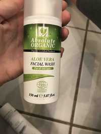 ABSOLUTE ORGANIC - Aloe vera facial wash 