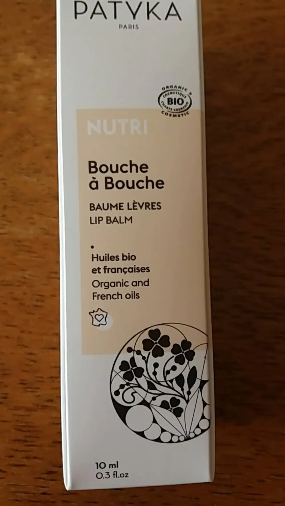 PATYKA - Nutri bouche à bouche - Baume lèvres bio