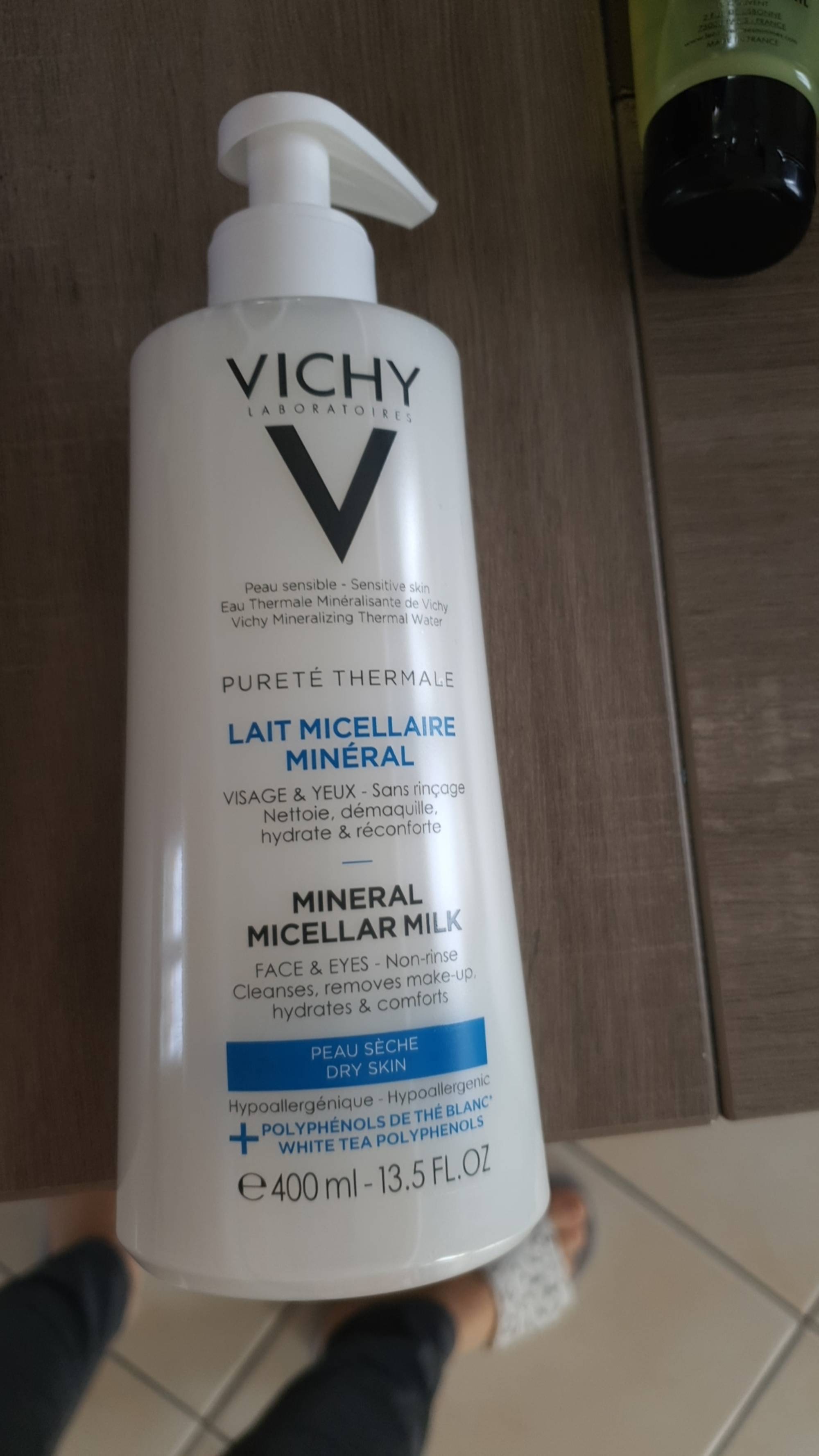 VICHY - Pureté thermale - Lait micellaire minéral 
