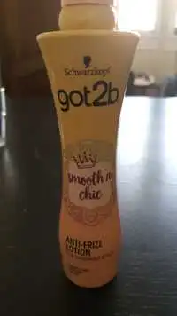 SCHWARZKOPF - Got2b - Anti frizz lotion