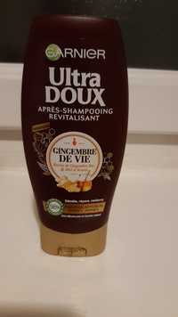 GARNIER - Ultra Doux - Après-shampooing revitalisant