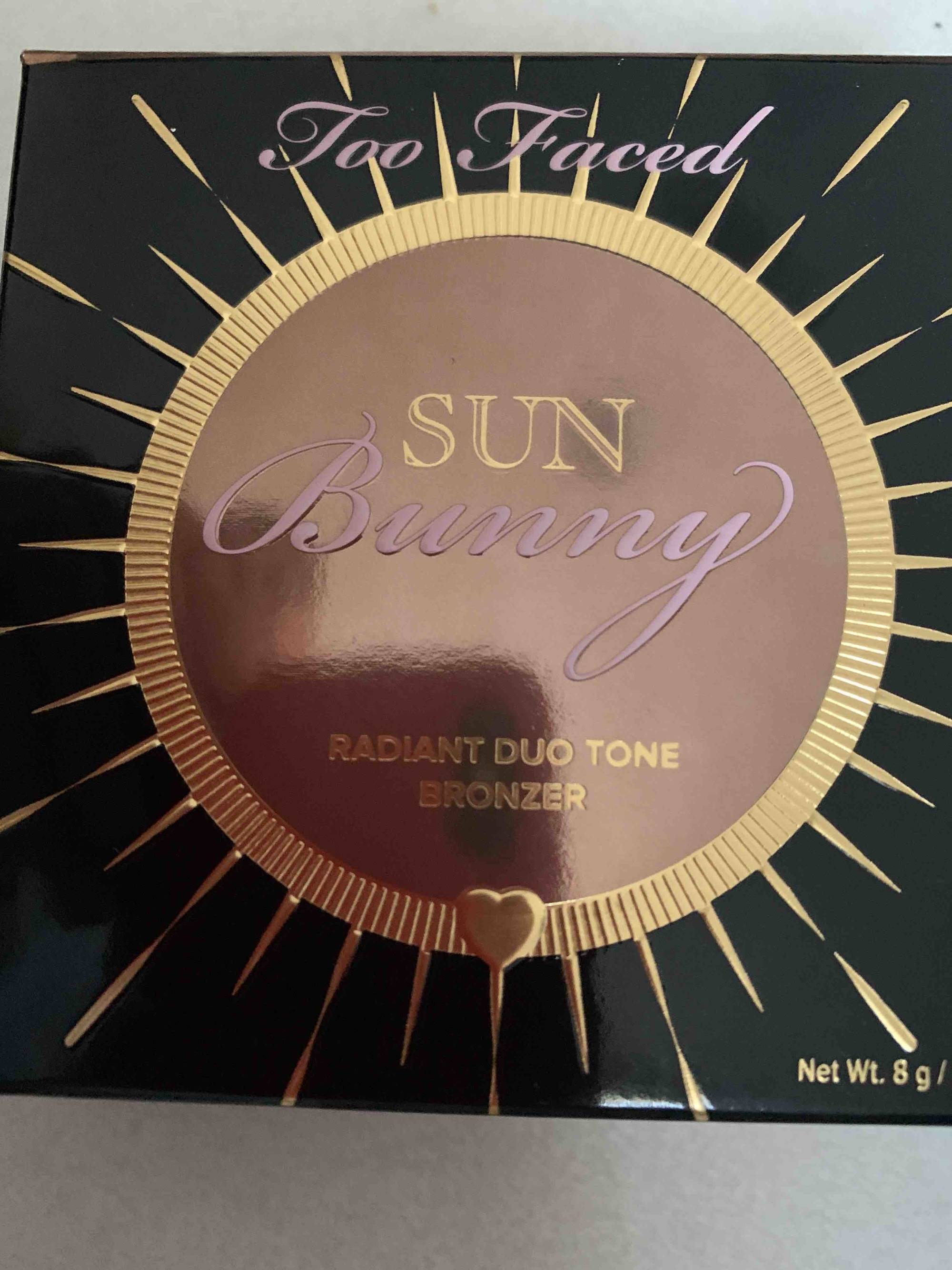 TOO FACED - Sun bunny - Radiant duo tone bronzer