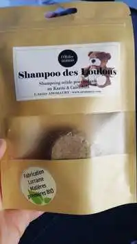 L'ATELIER AROMAURY - Shampooing solide pour enfants au karité & calendula