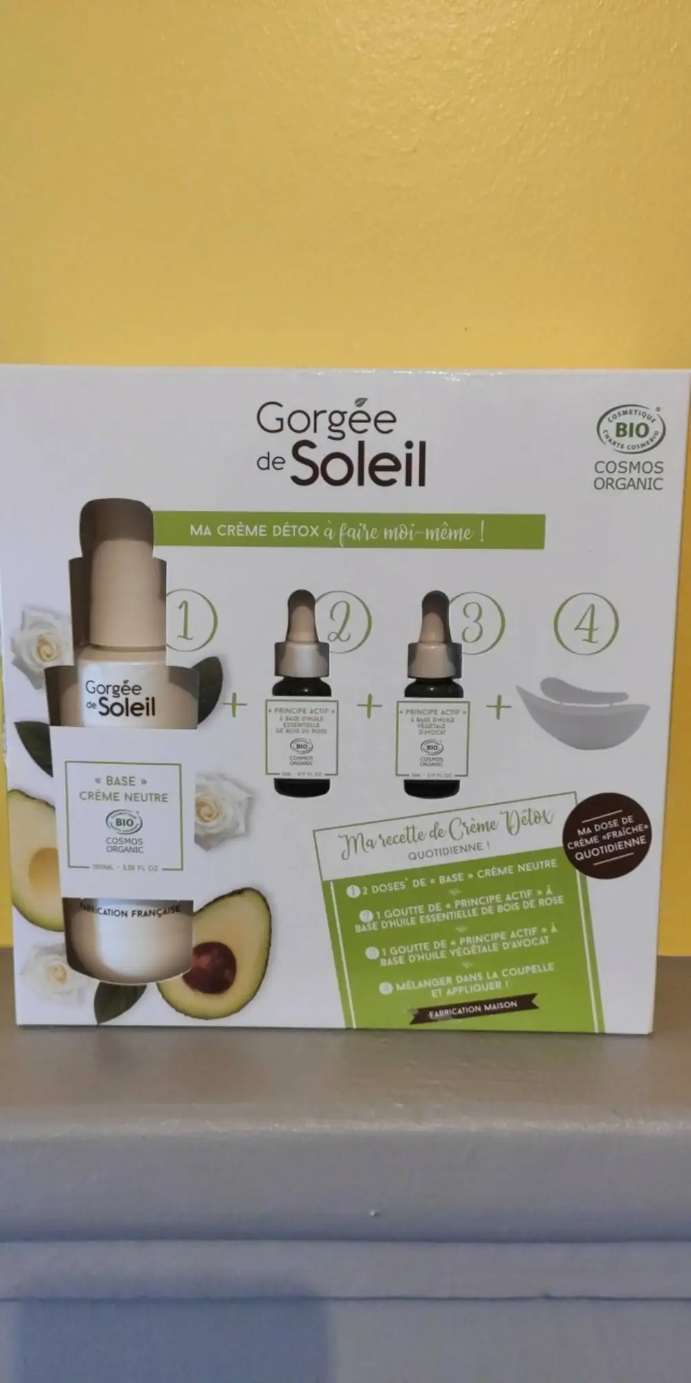 GORGÉE DE SOLEIL - Ma recette de crème détox