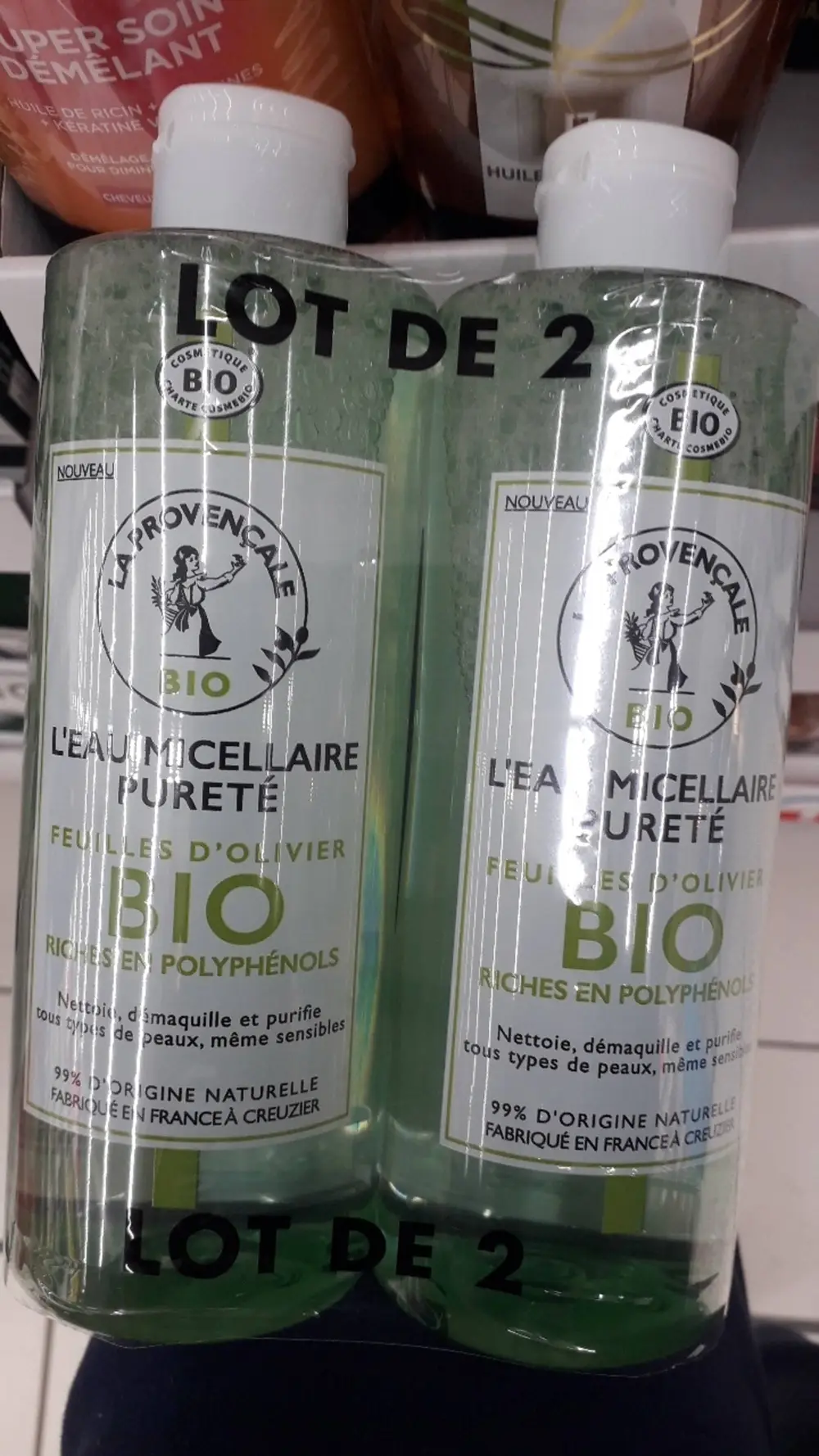 LA PROVENÇALE BIO - L'eau micellaire pureté bio