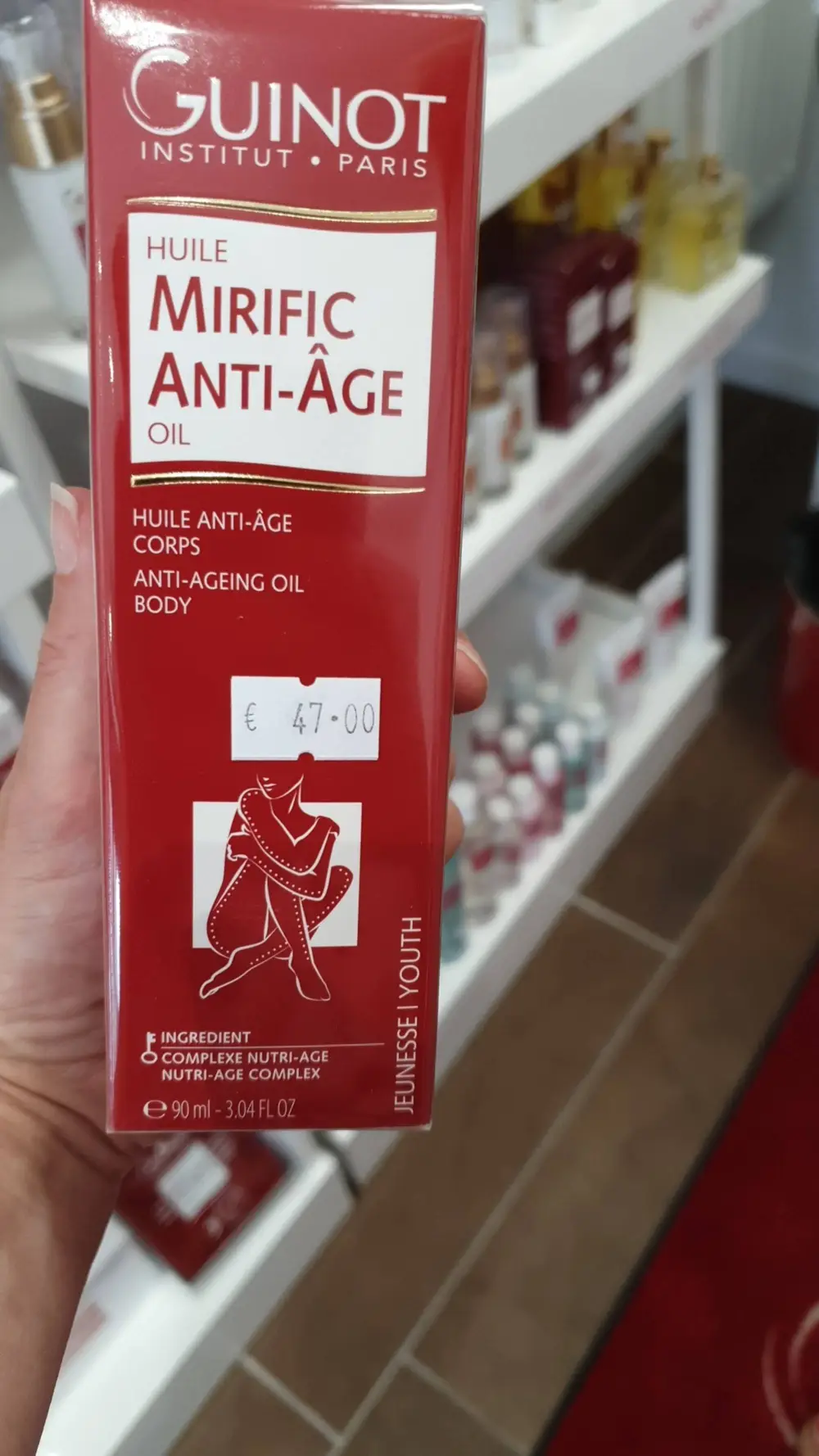 GUINOT - Huile Mirific anti-âge corps