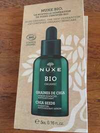 NUXE - Bio graines de chia - Sérum essentiel antioxydant
