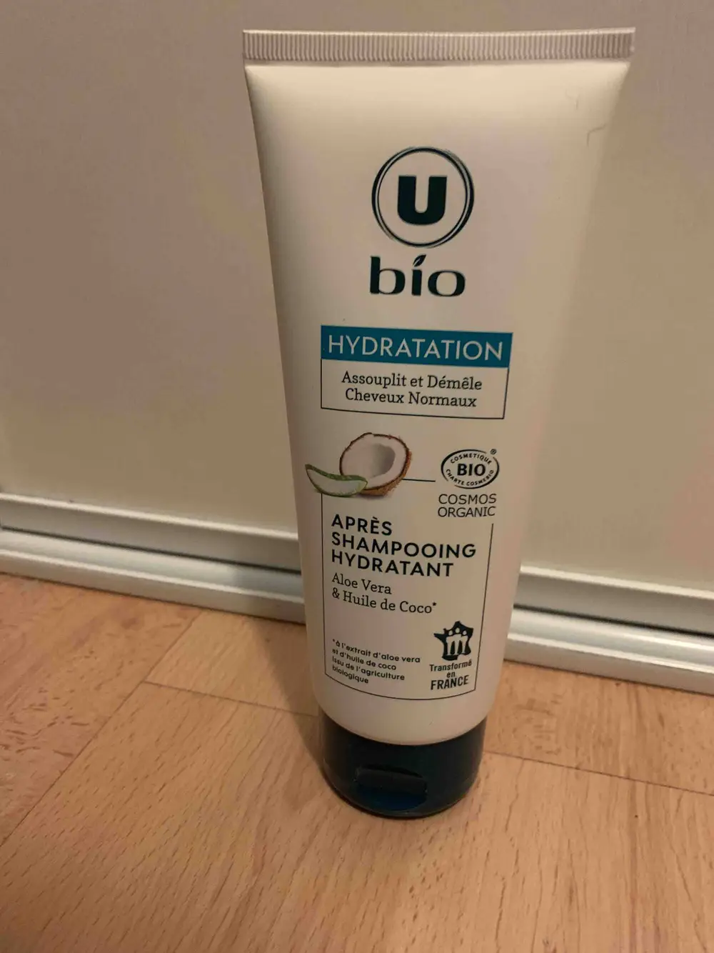 U - Après shampooing hydratant Aloe vera & Huile de coco