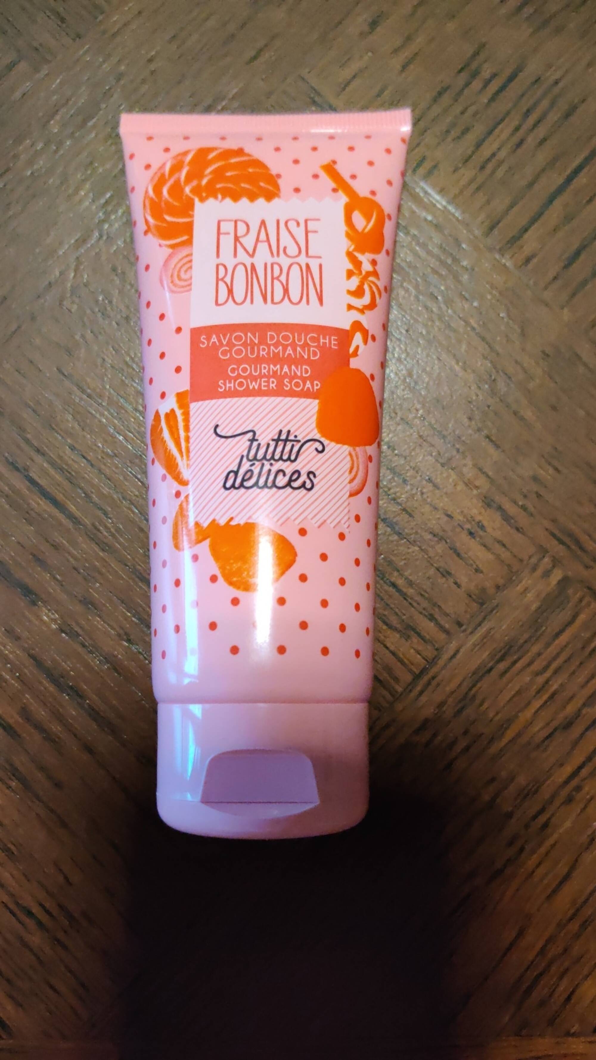 TUTTI DÉLICES - Fraise Bonbon - Savon douche gourmand