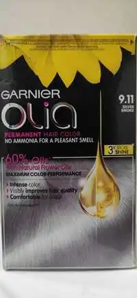 GARNIA - Olia - Permanent hair color 9.11 silver smoke