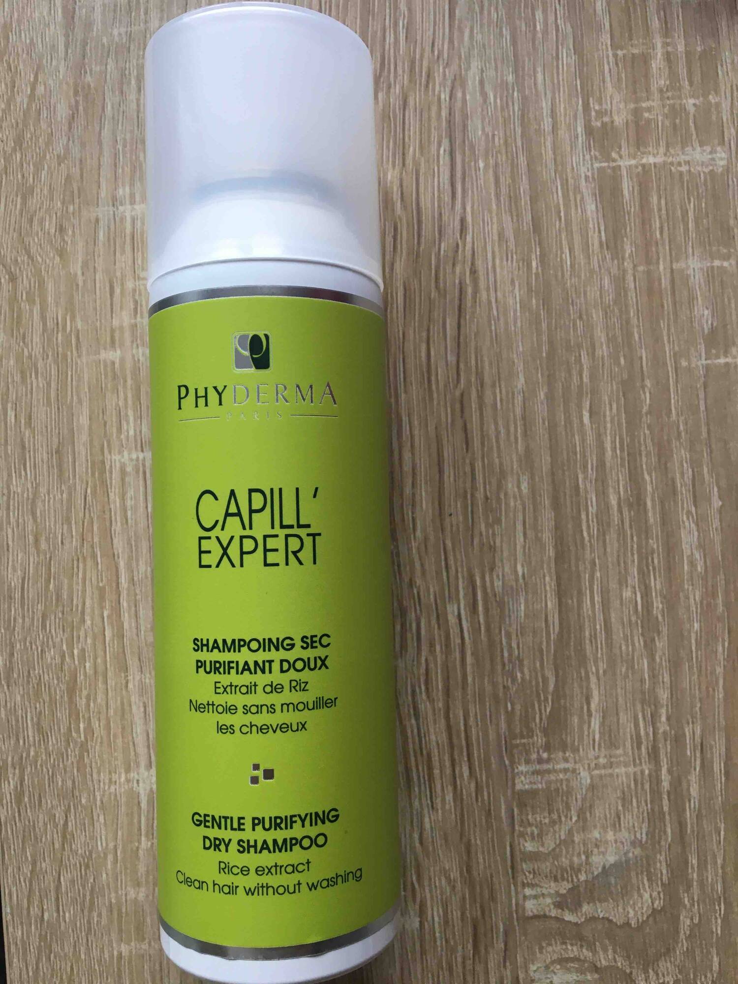 PHYDERMA - Capill'expert - Shampoing sec purifiant doux