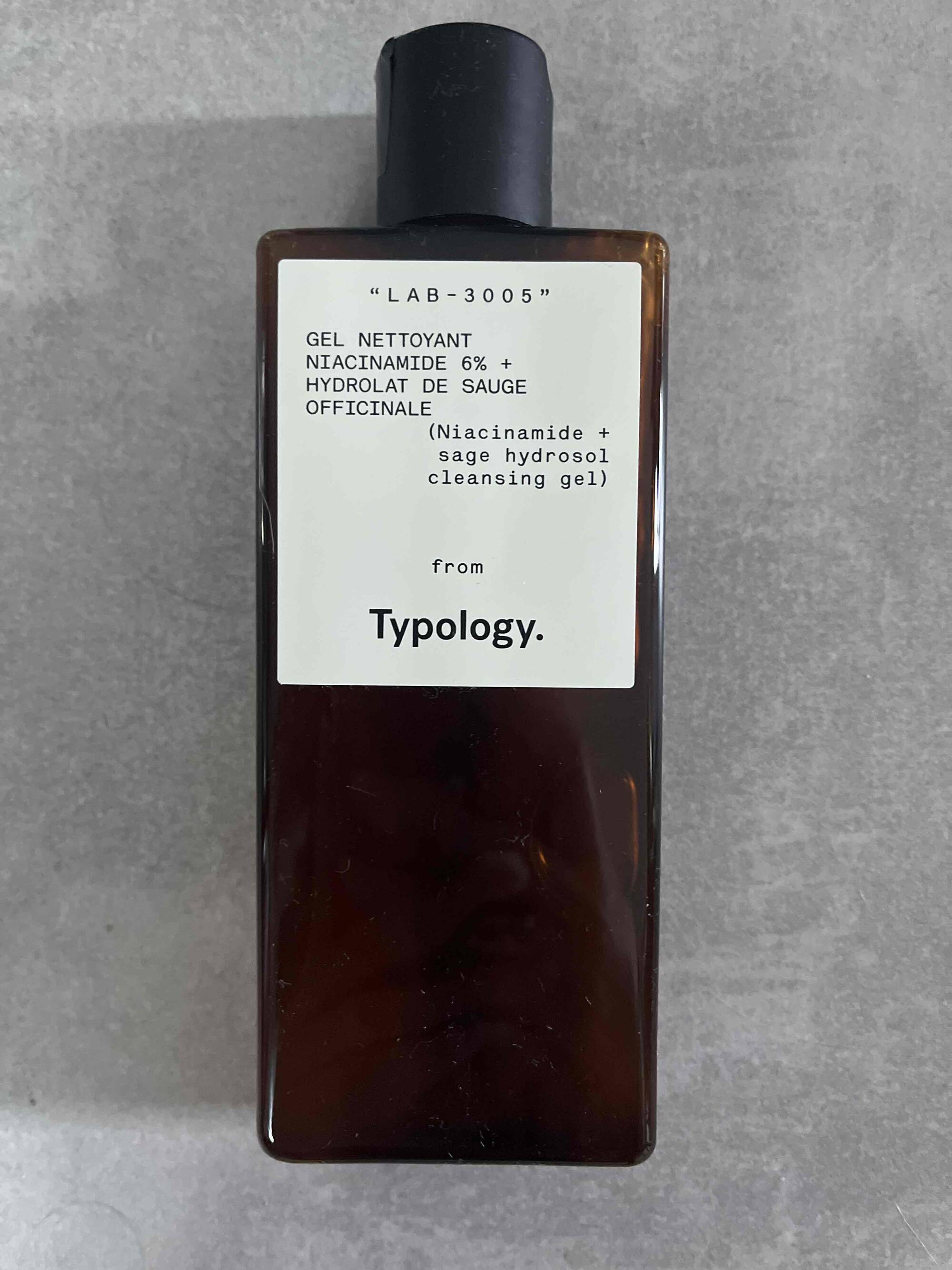 TYPOLOGY - LAB - 3005 - Gel nettoyant