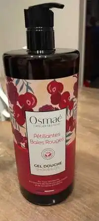 OSMAE - Pétillantes baies rouges - Gel douche