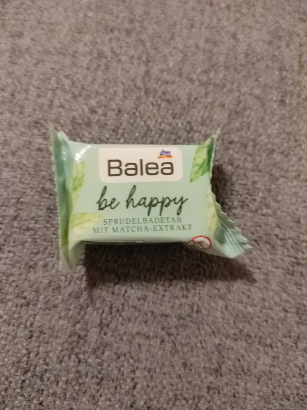 BALEA - Be happy - Sprudelbadetab mit matcha-extrakt