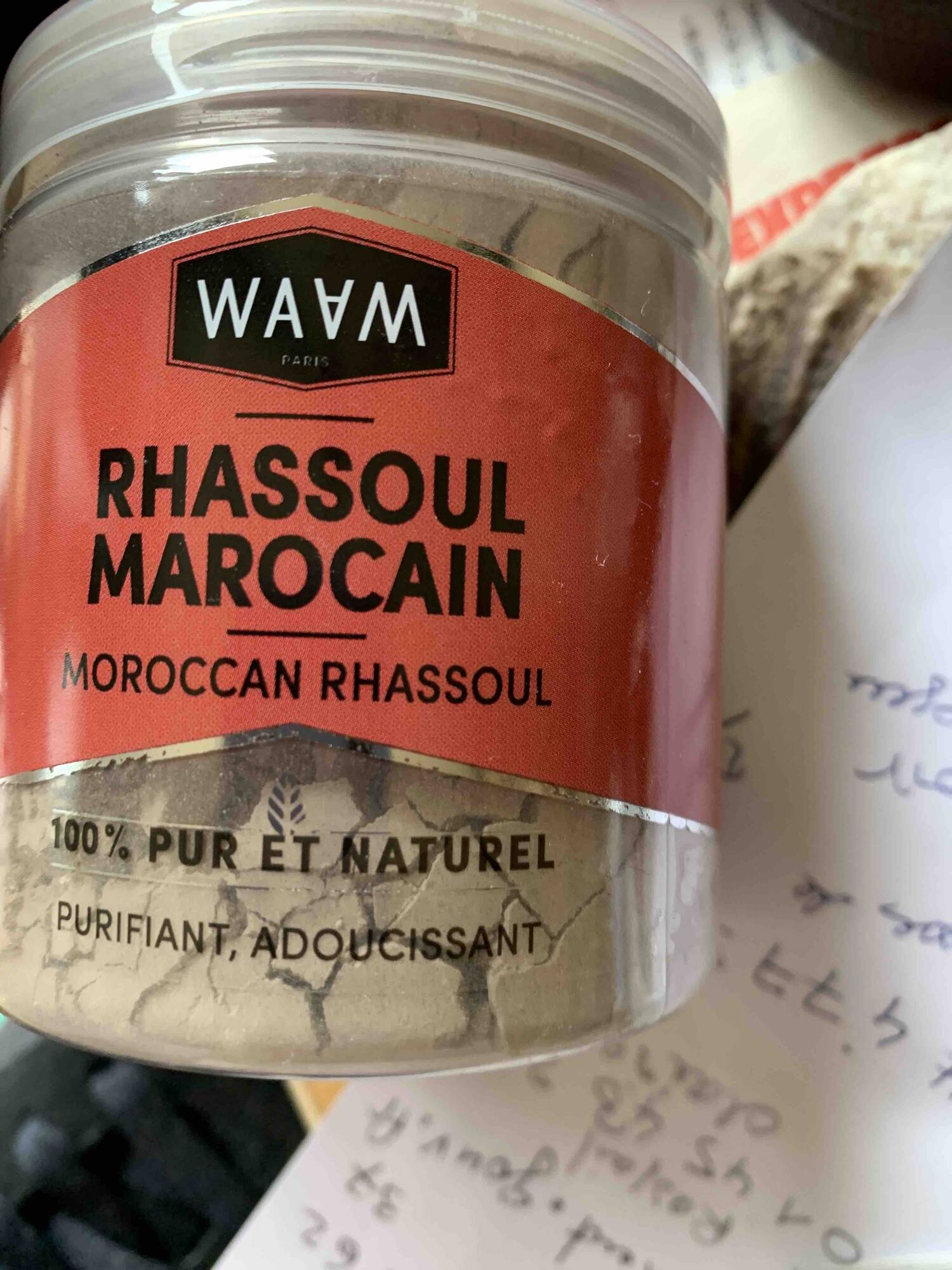 WAAM - Rhassoul marocain