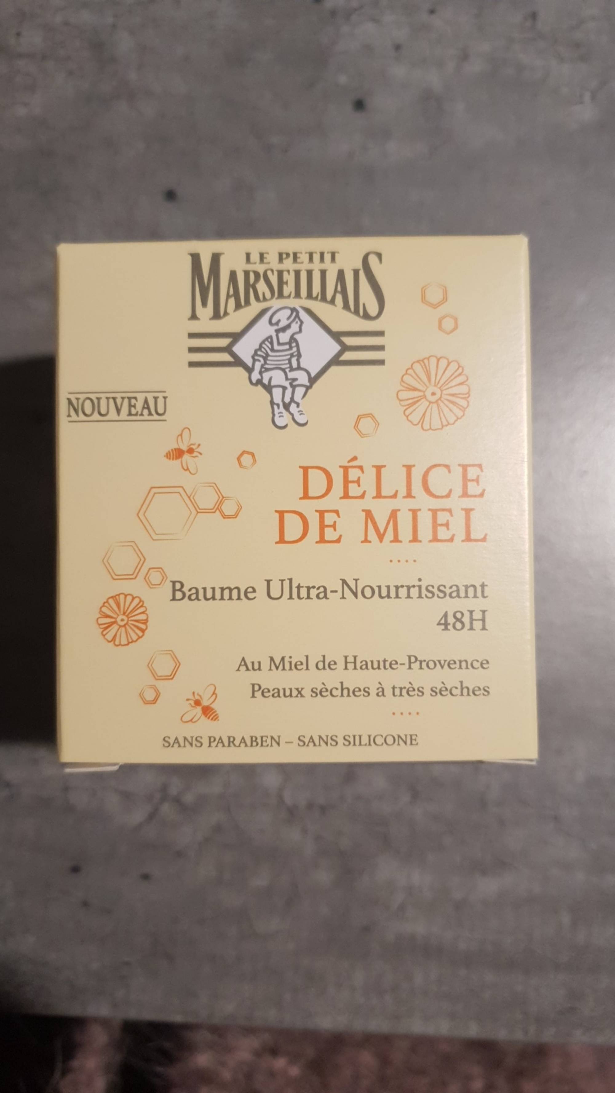LE PETIT MARSEILLAIS - Délice de miel - Baume ultra-nourrissant 48h