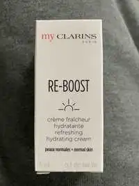 CLARINS - My clarins re-boost - Crème fraîcheur hydratante